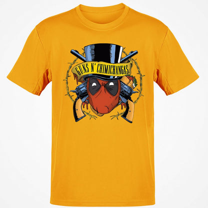 Classic Unisex T-Shirt - TXJ7V2ZK - Gold - 4