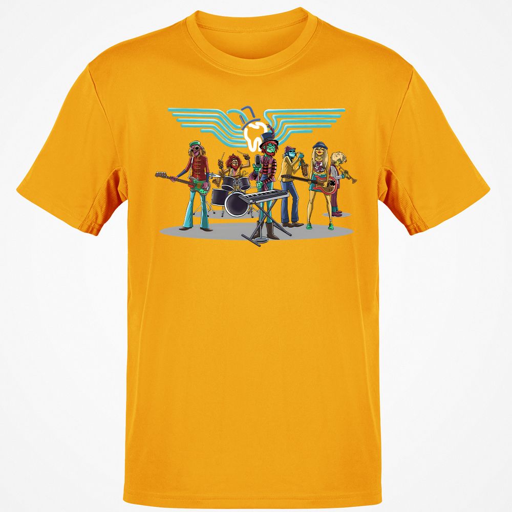 Classic Unisex T-Shirt - 5JUHG6CX - Gold - 4