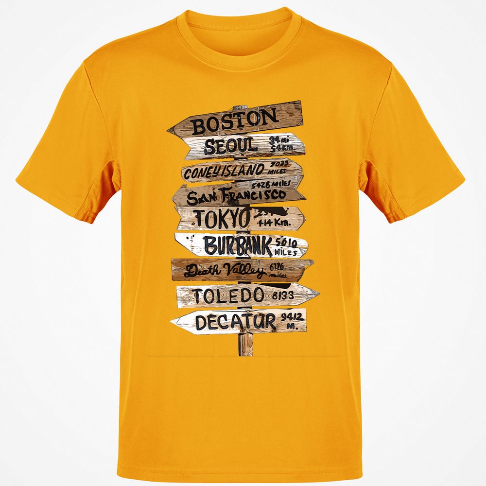 Classic Unisex T-Shirt - VMN9CBMP - Gold - 4