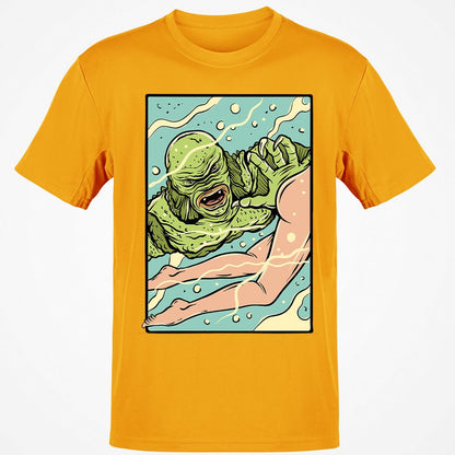 Classic Unisex T-Shirt - NHP13EVB - Gold - 4