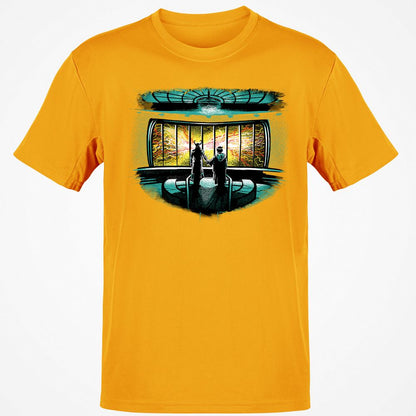 Classic Unisex T-Shirt - 4DAS3TDE - Gold - 4