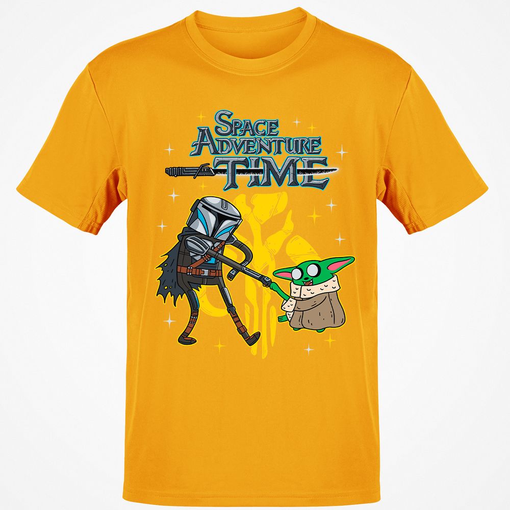 Classic Unisex T-Shirt - QDGJ26XV - Gold - 4