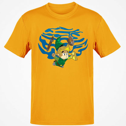 Classic Unisex T-Shirt - KT89QHWP - Gold - 4
