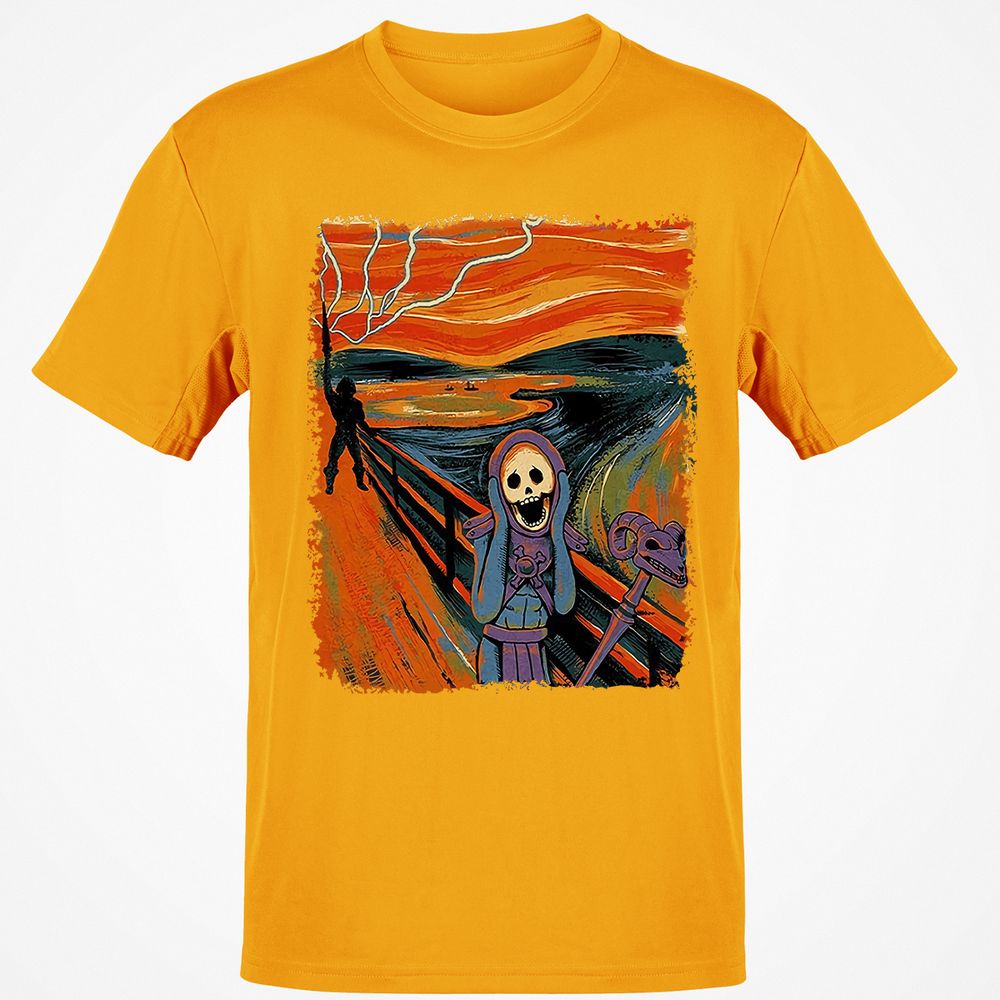 Classic Unisex T-Shirt - RX9WU1QH - Gold - 4