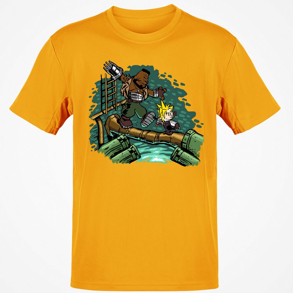 Classic Unisex T-Shirt - 71FNM345 - Gold - 4