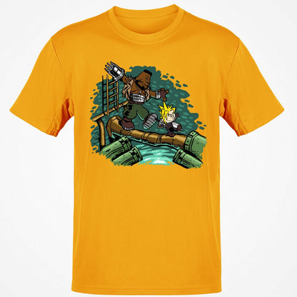 Classic Unisex T-Shirt - 71FNM345 - Gold - 4