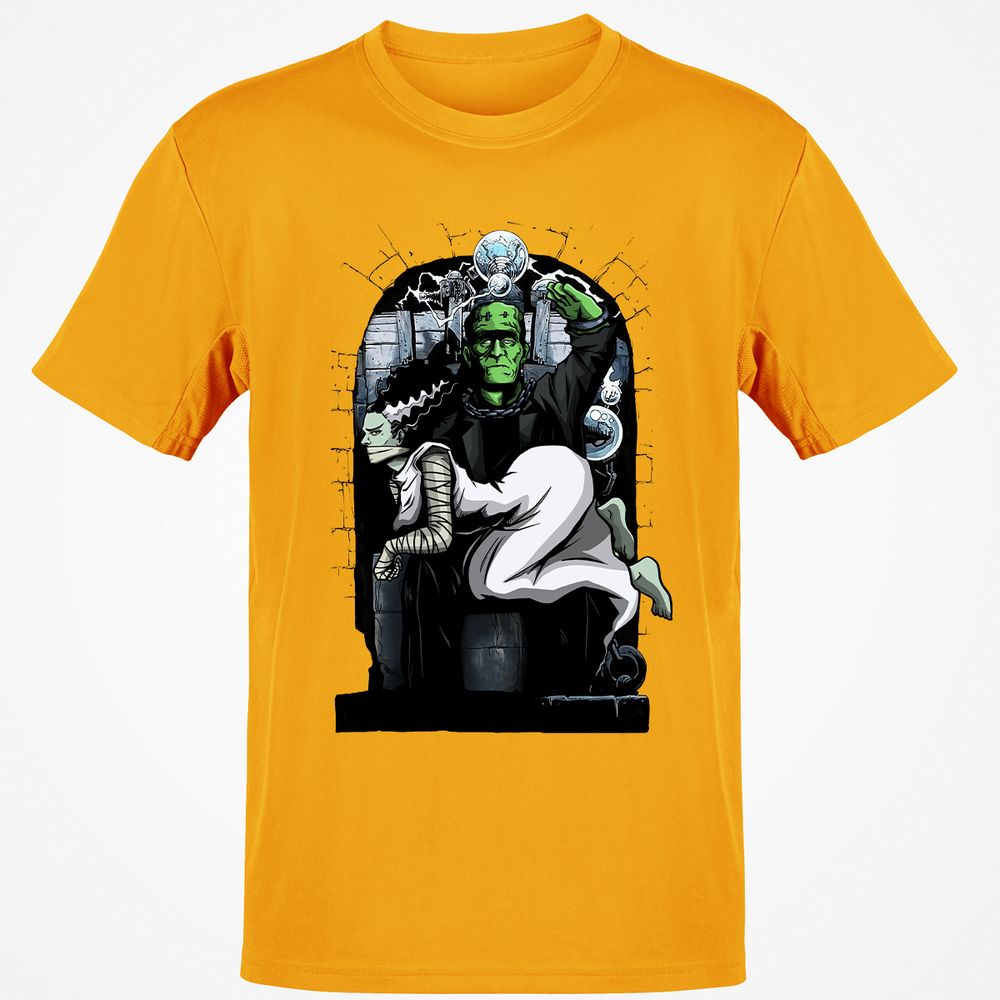 Classic Unisex T-Shirt - MQKSP57H - Gold - 4