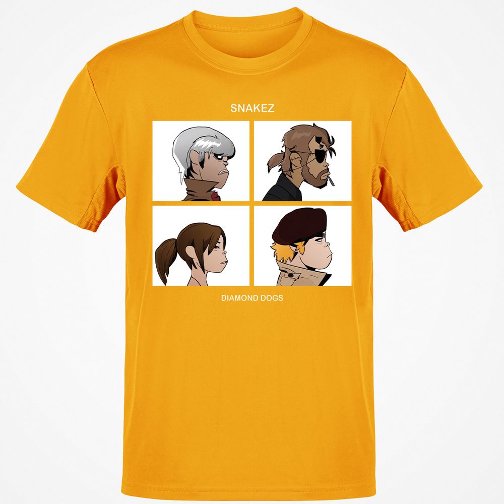 Classic Unisex T-Shirt - 9XFMFAUL - Gold - 4