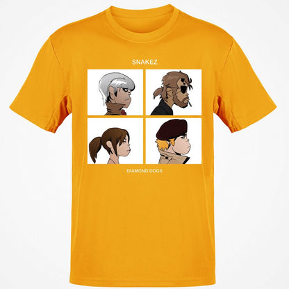 Classic Unisex T-Shirt - 9XFMFAUL - Gold - 4