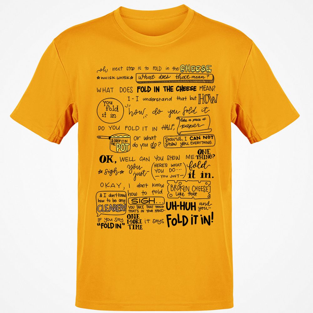 Classic Unisex T-Shirt - AWU8M16L - Gold - 4