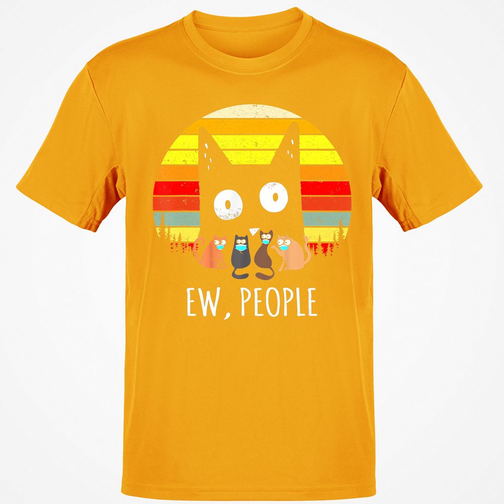 Classic Unisex T-Shirt - DQ2W1Z9D - Gold - 4