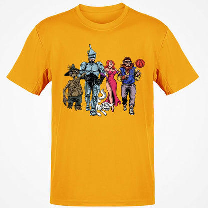 Classic Unisex T-Shirt - 8AHV1RMB - Gold - 4