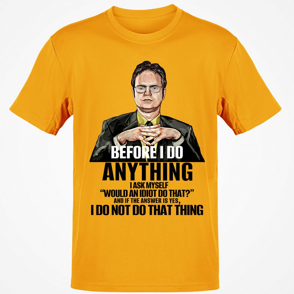 Classic Unisex T-Shirt - 5B3HACJX - Gold - 4