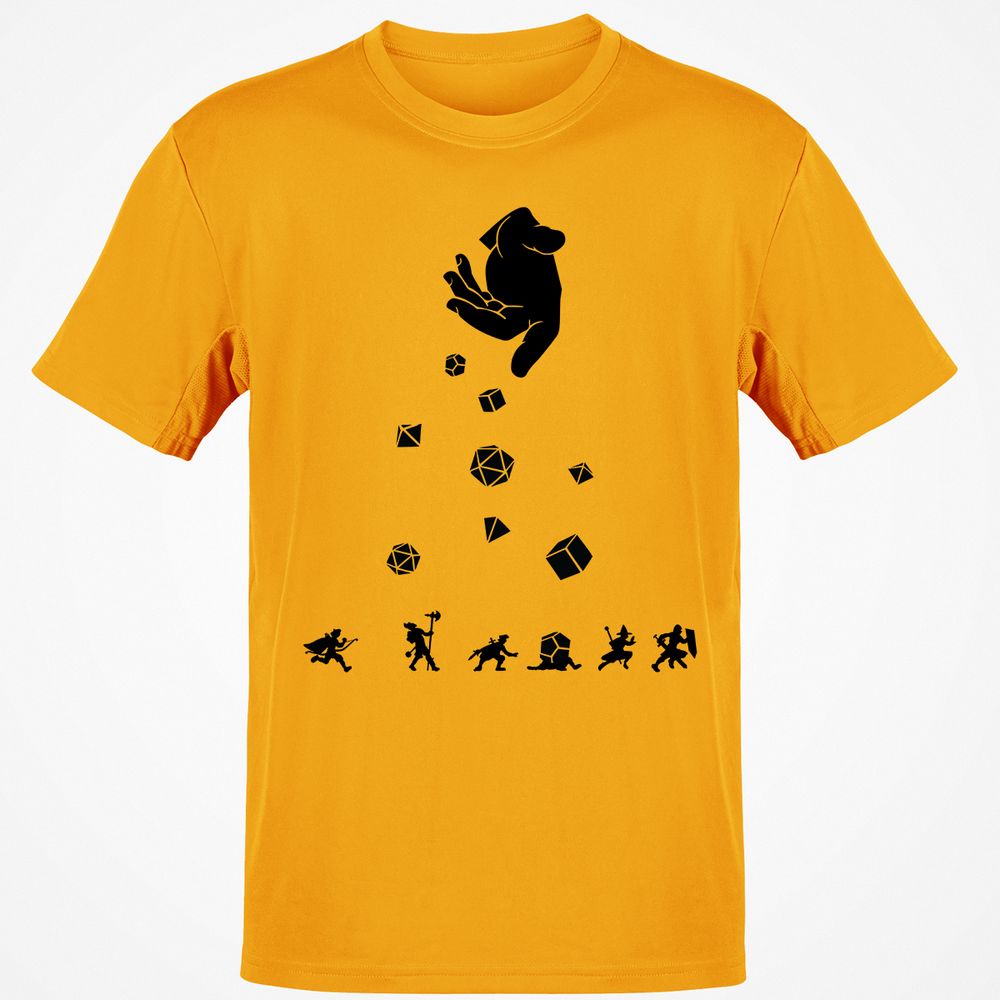 Classic Unisex T-Shirt - 8E4GDQ6Q - Gold - 4