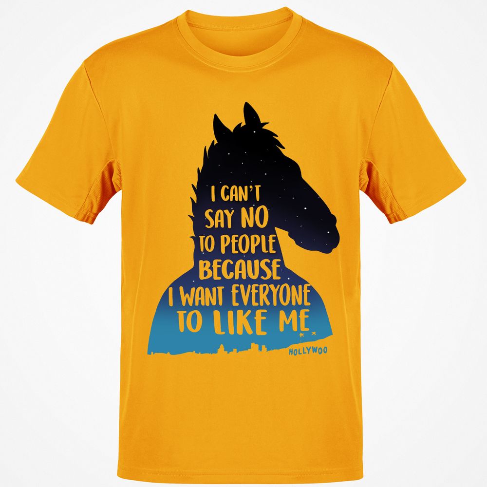 Classic Unisex T-Shirt - RJJ187YH - Gold - 4