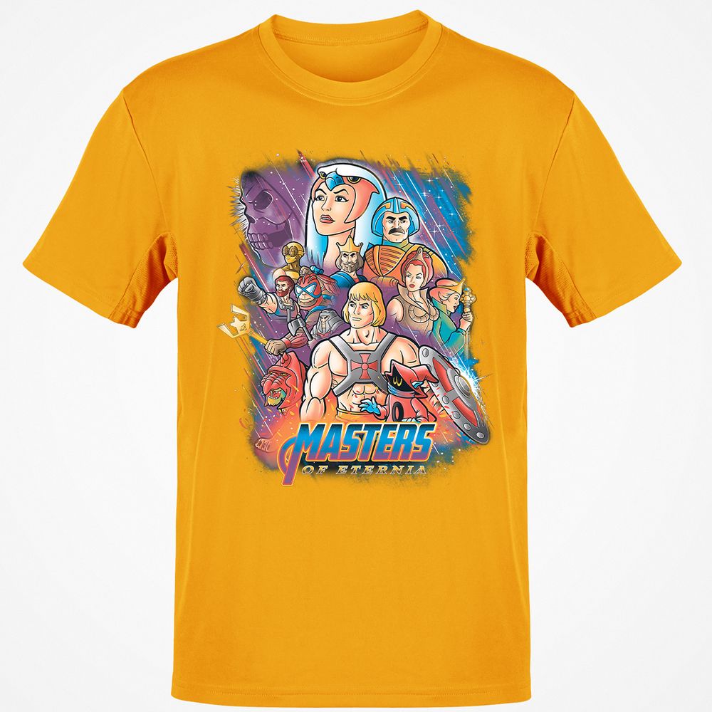 Classic Unisex T-Shirt - Q7WAF7ML - Gold - 4