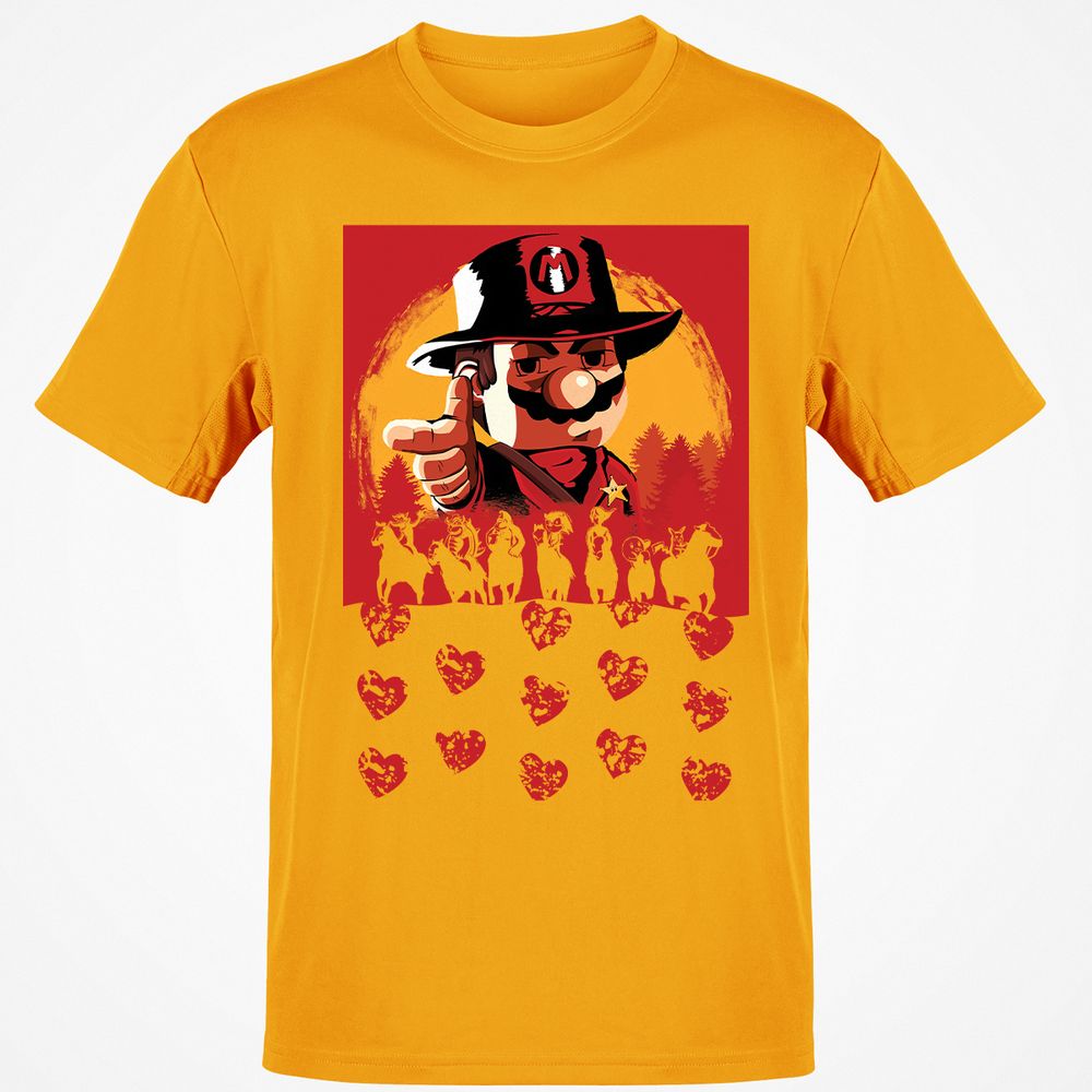 Classic Unisex T-Shirt - 7RGVJMQ5 - Gold - 4