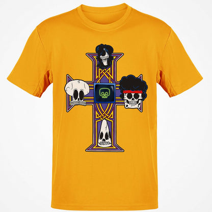 Classic Unisex T-Shirt - 3BE8D4NP - Gold - 4