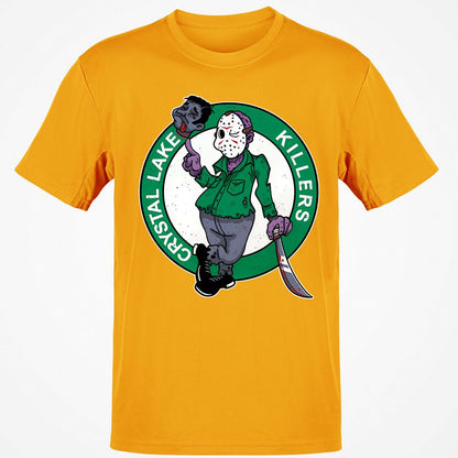 Classic Unisex T-Shirt - 3YWQDQ2N - Gold - 4