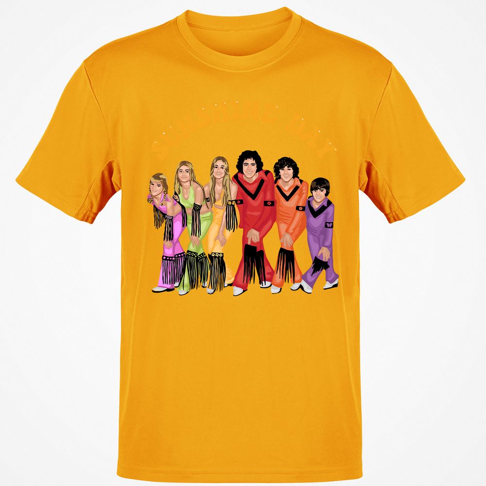 Classic Unisex T-Shirt - 5UQPBSJR - Gold - 4