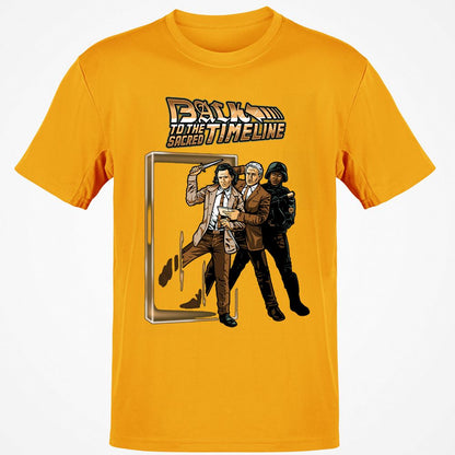 Classic Unisex T-Shirt - E8TER8J7 - Gold - 4