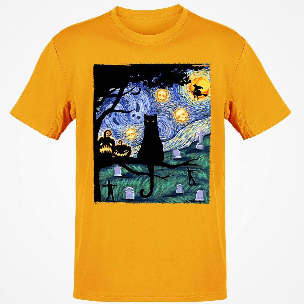 Classic Unisex T-Shirt - UJSZ8W6Z - Gold - 4