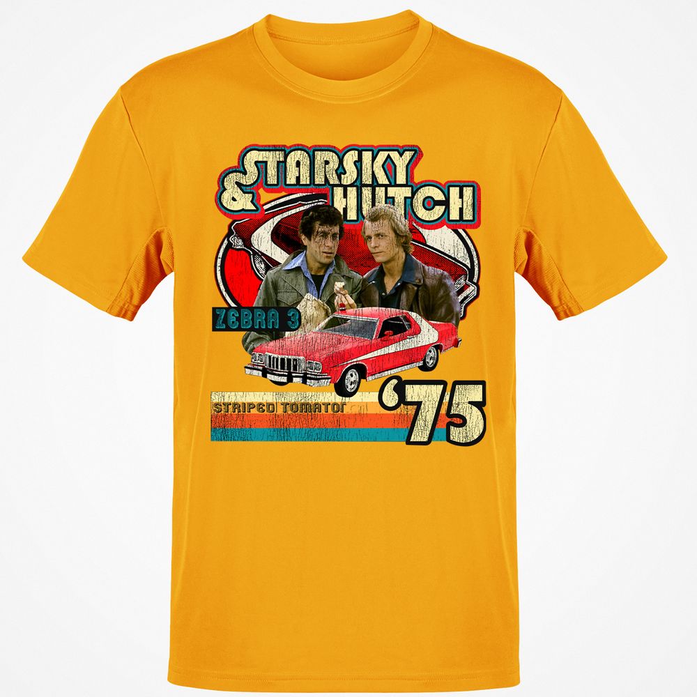 Classic Unisex T-Shirt - D28YE713 - Gold - 4