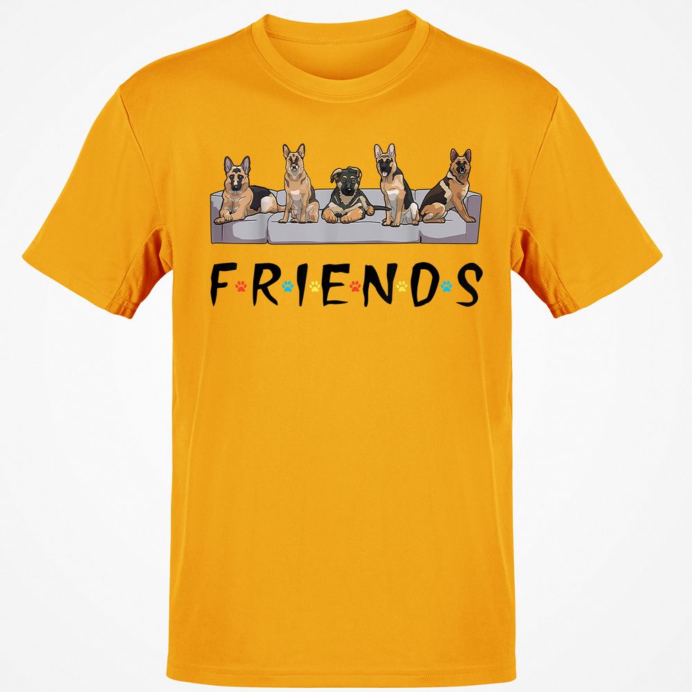 Classic Unisex T-Shirt - YQT2882P - Gold - 4
