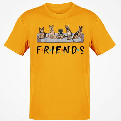 Classic Unisex T-Shirt - YQT2882P - Gold - 4