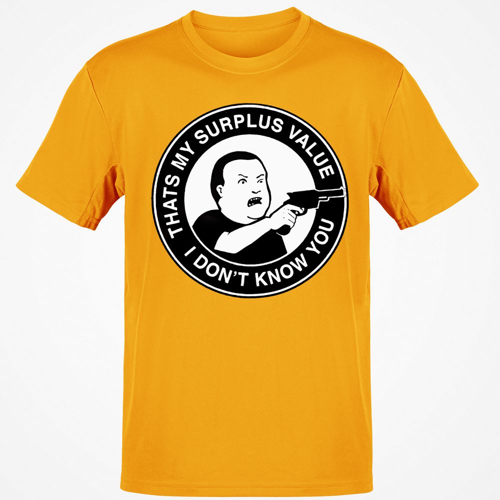 Classic Unisex T-Shirt - 4R9YD3V5 - Gold - 4