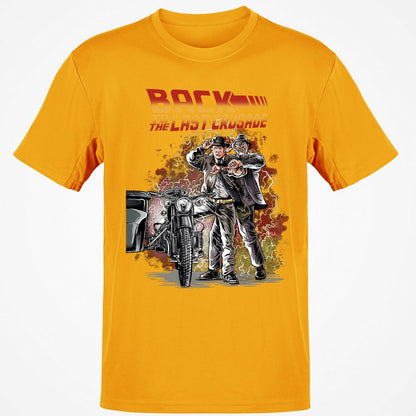 Classic Unisex T-Shirt - QBKQ932X - Gold - 4
