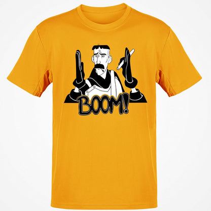 Classic Unisex T-Shirt - XRXQZEJV - Gold - 4