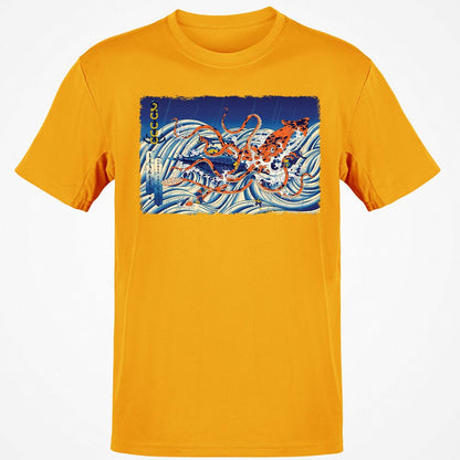 Classic Unisex T-Shirt - 7KCRXB64 - Gold - 4