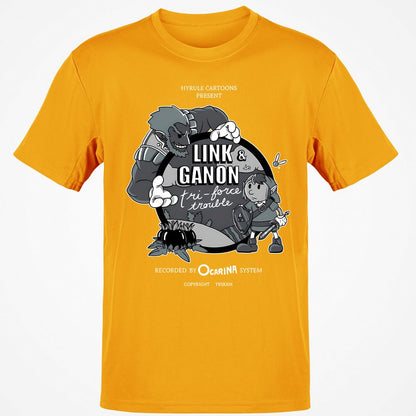 Classic Unisex T-Shirt - B3EWQ525 - Gold - 4