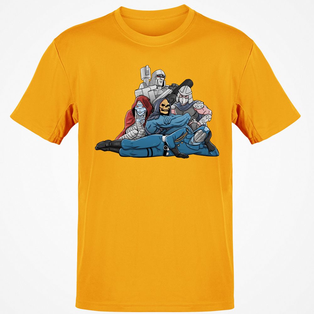 Classic Unisex T-Shirt - B8S41E2F - Gold - 4