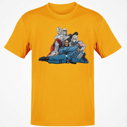 Classic Unisex T-Shirt - B8S41E2F - Gold - 4