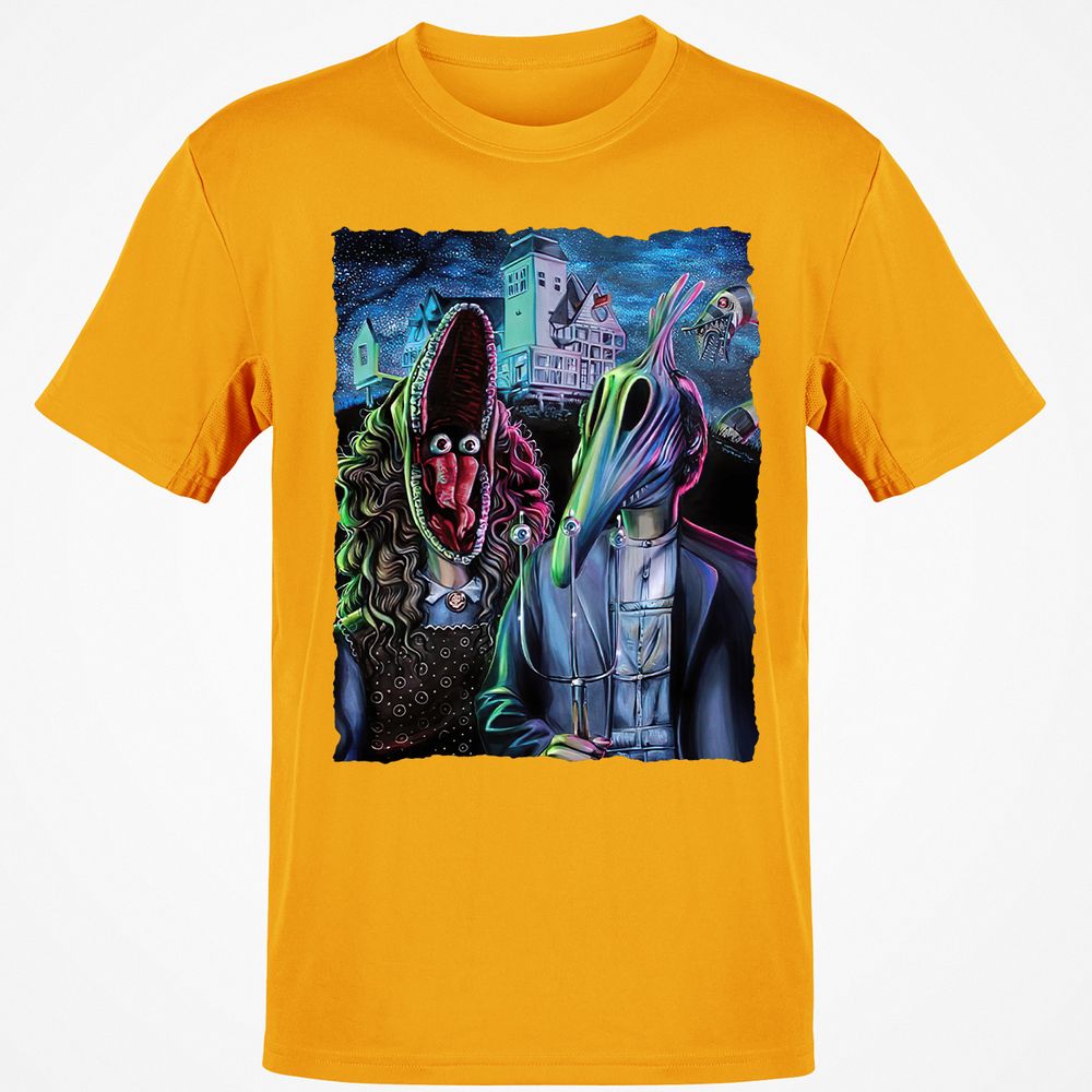 Classic Unisex T-Shirt - LP5EG6YX - Gold - 4