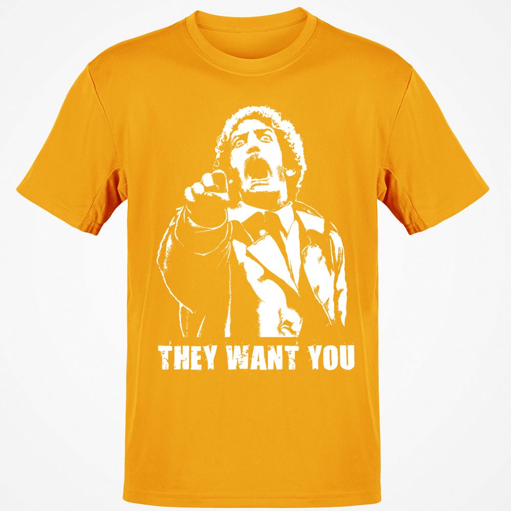 Classic Unisex T-Shirt - DE7MANX4 - Gold - 4