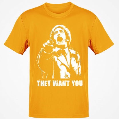 Classic Unisex T-Shirt - DE7MANX4 - Gold - 4