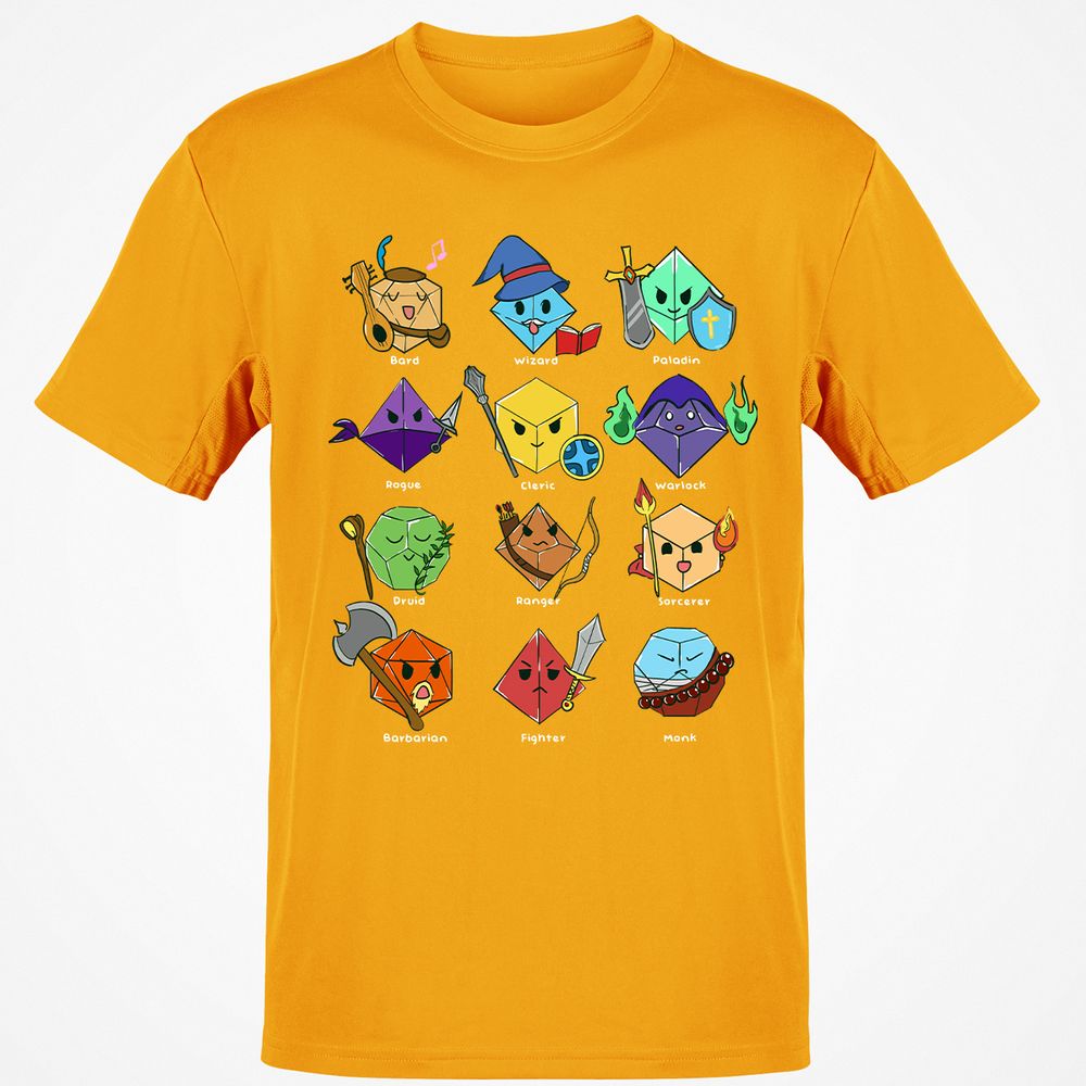 Classic Unisex T-Shirt - 6VY3QK35 - Gold - 4