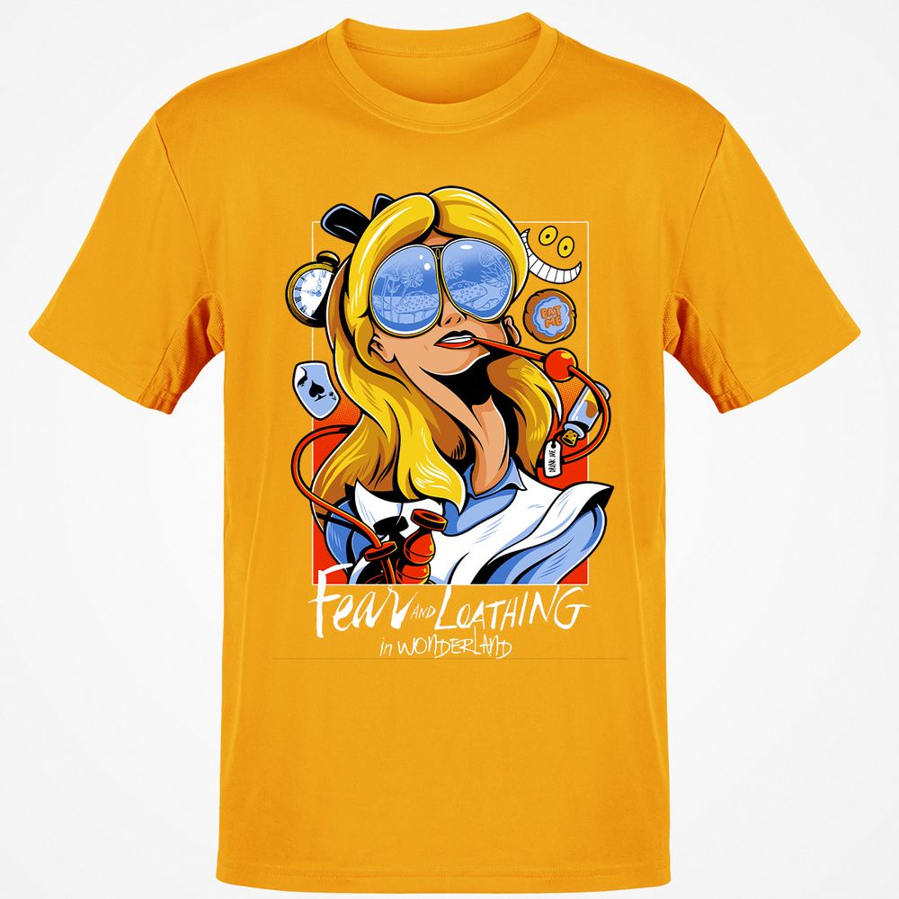 Classic Unisex T-Shirt - UAMBNU4W - Gold - 4