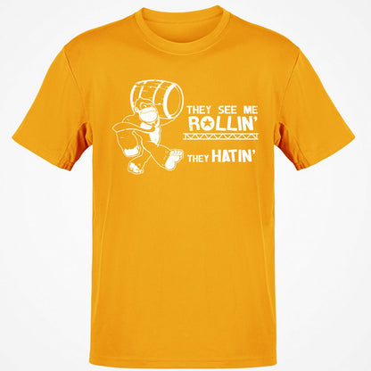 Classic Unisex T-Shirt - ZXFB33GD - Gold - 4