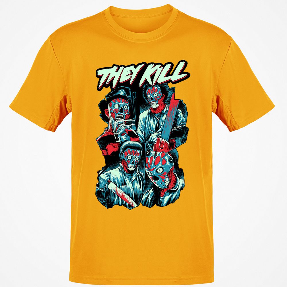 Classic Unisex T-Shirt - CELDRVFU - Gold - 4