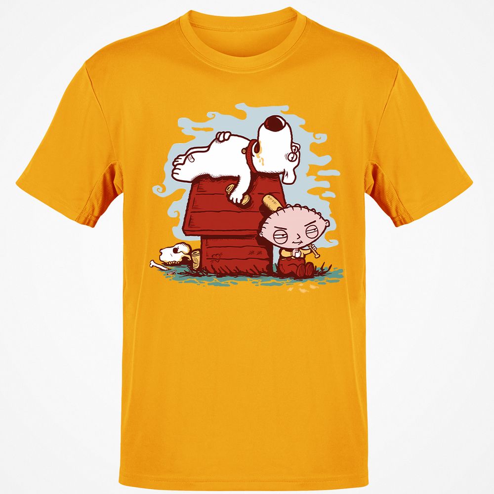 Classic Unisex T-Shirt - YR9XRKVS - Gold - 4