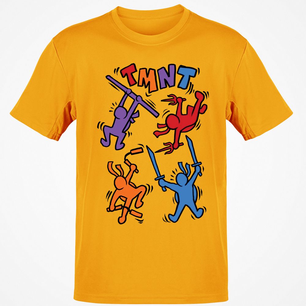 Classic Unisex T-Shirt - A4BS86ST - Gold - 4