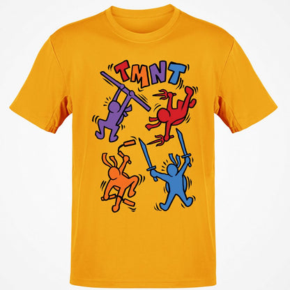 Classic Unisex T-Shirt - A4BS86ST - Gold - 4