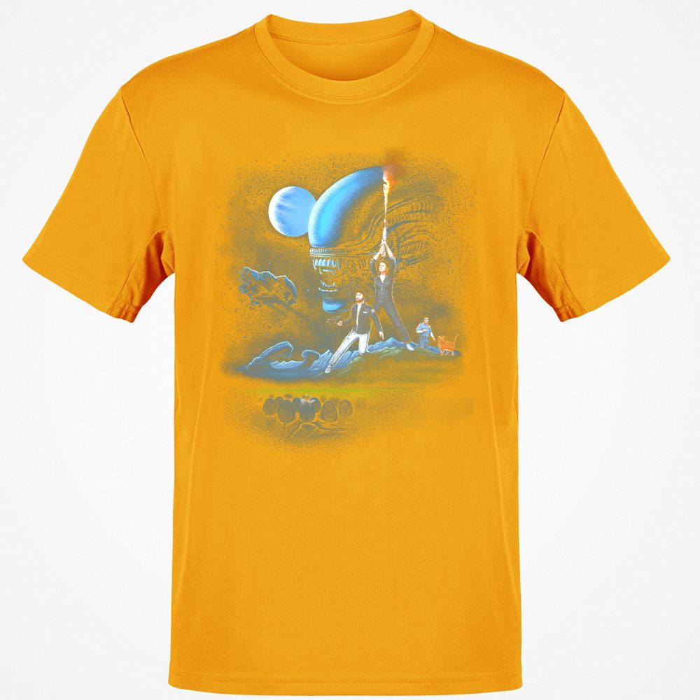 Classic Unisex T-Shirt - H56CAS2L - Gold - 4
