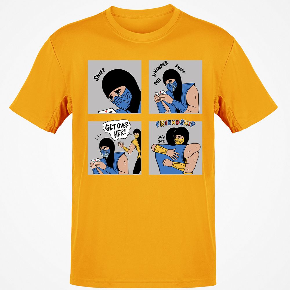 Classic Unisex T-Shirt - QX354A1R - Gold - 4