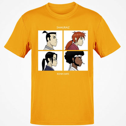 Classic Unisex T-Shirt - X5HS1VLD - Gold - 4