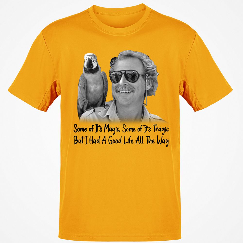 Classic Unisex T-Shirt - D3FHBYZ8 - Gold - 4